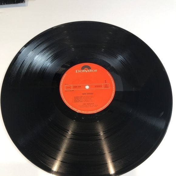 Jimi Hendrix War Heroes Polydor 2485 229 VINYL LP Holland 1972 Tested - Picture 3 of 9